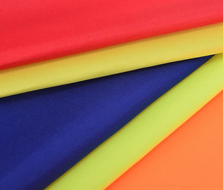 China Pu Coated Polyester Pongee Fabric , 300T Polyester Satin Fabric Heat Resistance supplier
