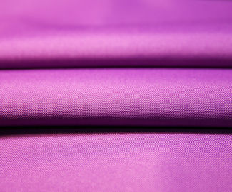 China Purple Oxford 600d Nylon Fabric , Plain Dyed Water Resistant Nylon Stretch Fabric supplier