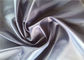 Plain Grey Taffeta Fabric / Lightweight Polyester Fabric Skin - Friendly supplier