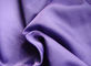 Purple 100% Polyester Woven Fabric 78 Gsm Customized Color Eco - Friendly supplier