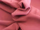 Peach Skin Twill Polyester Knit Fabric 75 * 150D Yarn Count Customized Color supplier
