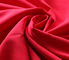 230T Red Polyester Rayon Spandex Fabric , Jersey Knit Fabric For Garment supplier