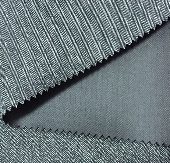 Grey PVC Coated Polyester Fabric 300 * 300D 205g / M2 For Bag Shrink - Resistant