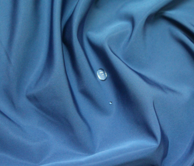 Blue 100 Percent Polyester Fabric , 190T 63 * 63D Polyester Blend Fabric