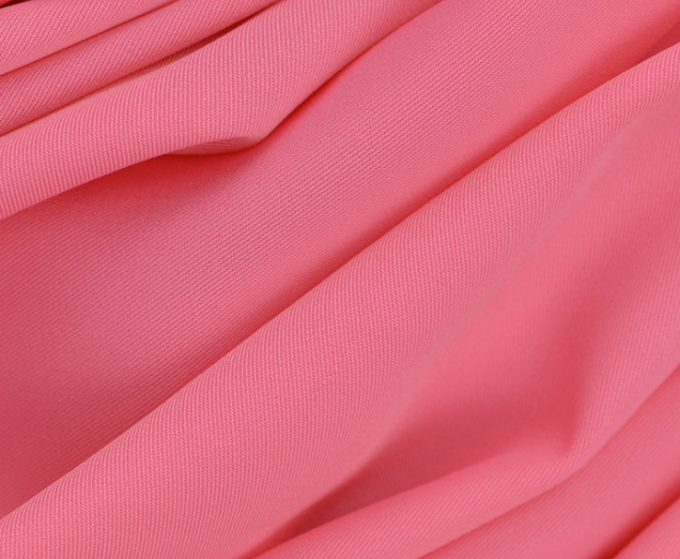 150 Gsm 97 Cotton 3 Spandex Fabric , 4 Way Stretch Knit Fabric Easy To Wash