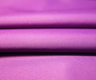 Purple Oxford 600d Nylon Fabric , Plain Dyed Water Resistant Nylon Stretch Fabric supplier