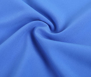 Blue Lycra Spandex Fabric By The Yard , Custom 88 Polyester 12 Spandex Fabric supplier