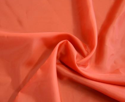 Plain Dyed Polyester Taffeta Fabric 190T 50 Gsm Bright Appearance Super Soft